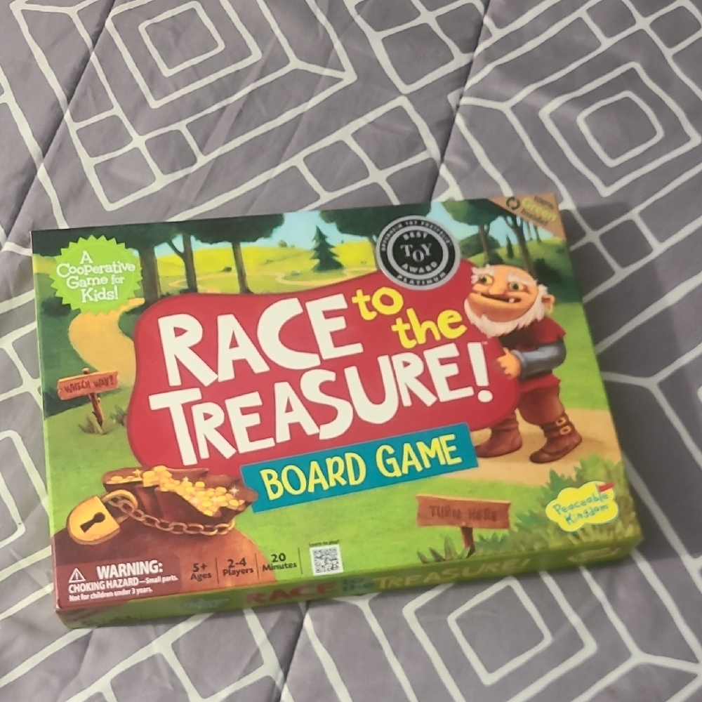 Red and Green Adventure Board Game
